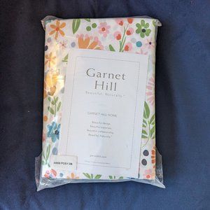 NEW Garnet Hill Pretty Posy Percale Sheet Set - Double/Full